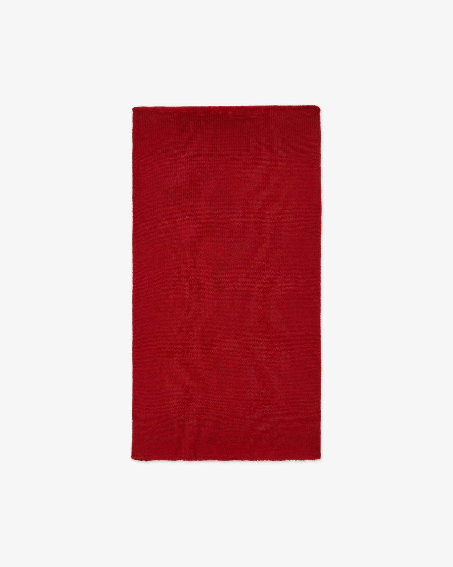 Essential Neck Warmer - Red Cashmere