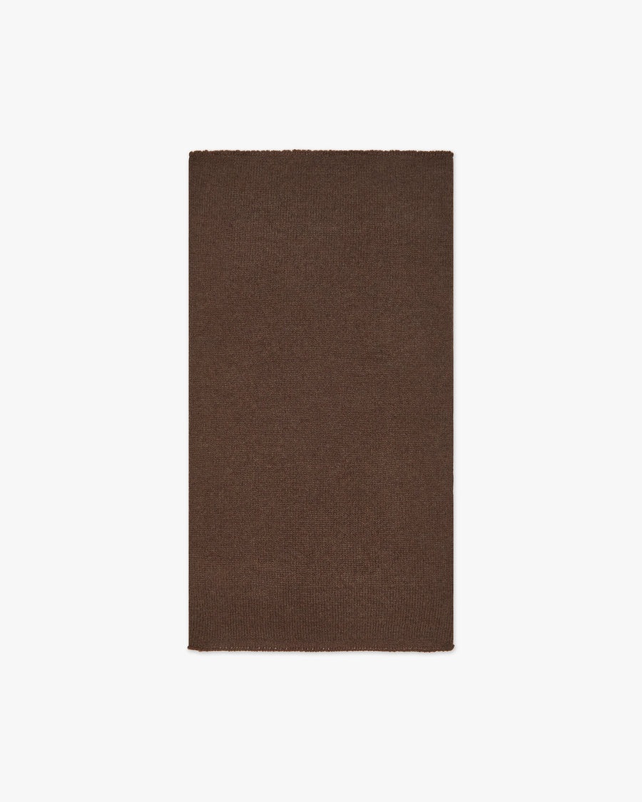 Essential Neck Warmer - Brown Cashmere