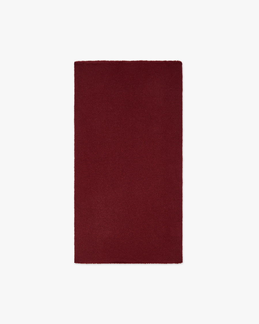 Essential Neck Warmer - Bordeaux Cashmere