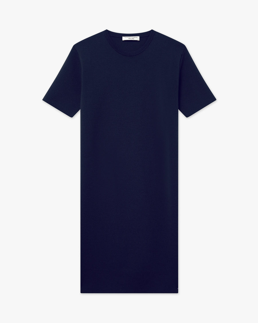 Seraphine Dress - Blue Merino Superfine