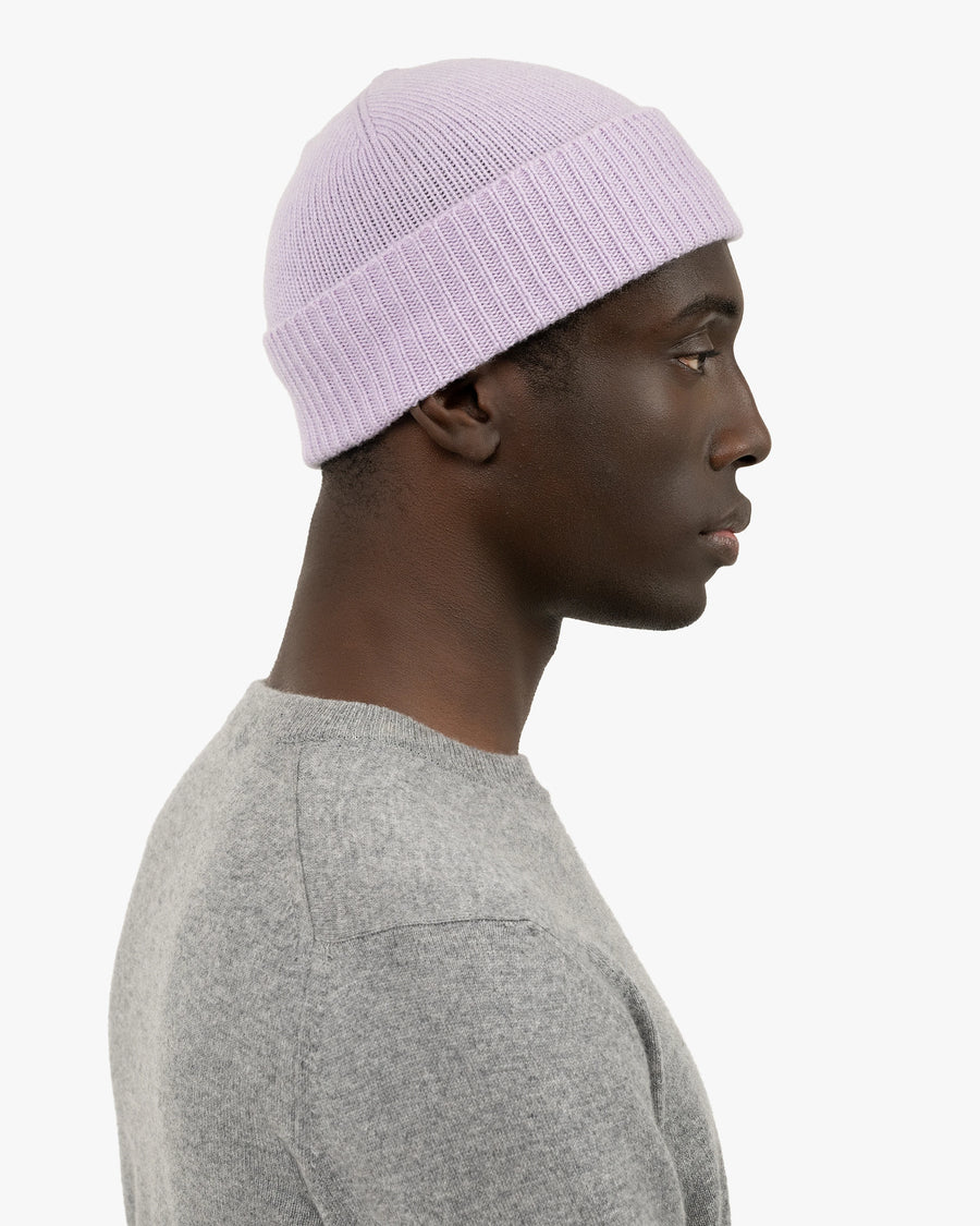 Men's Essential Hat - Lilac Cashmere