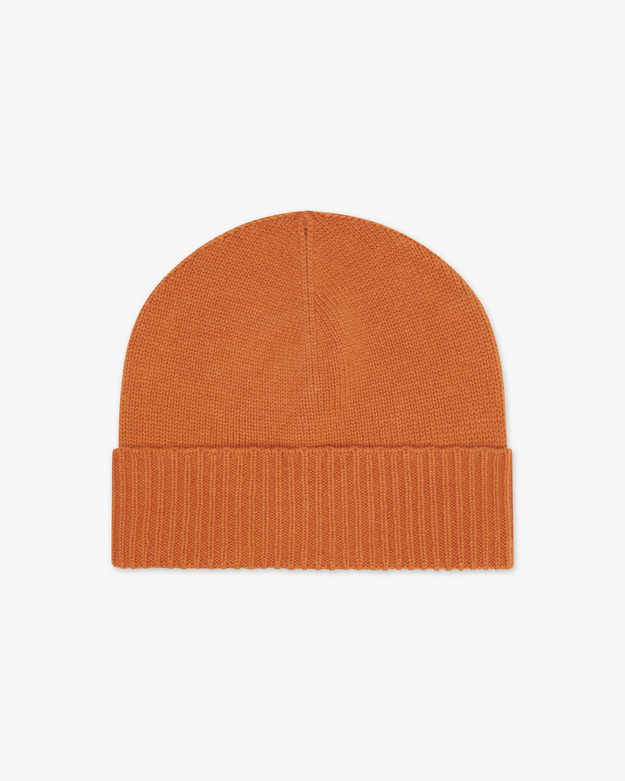 Men's Essential Hat - Orange Cashmere