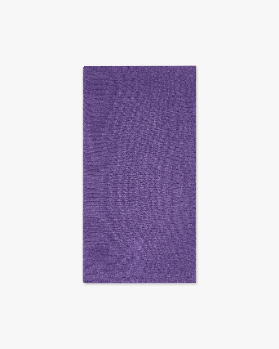 Men's Essential Maxi Scarf - Purple Cashmere