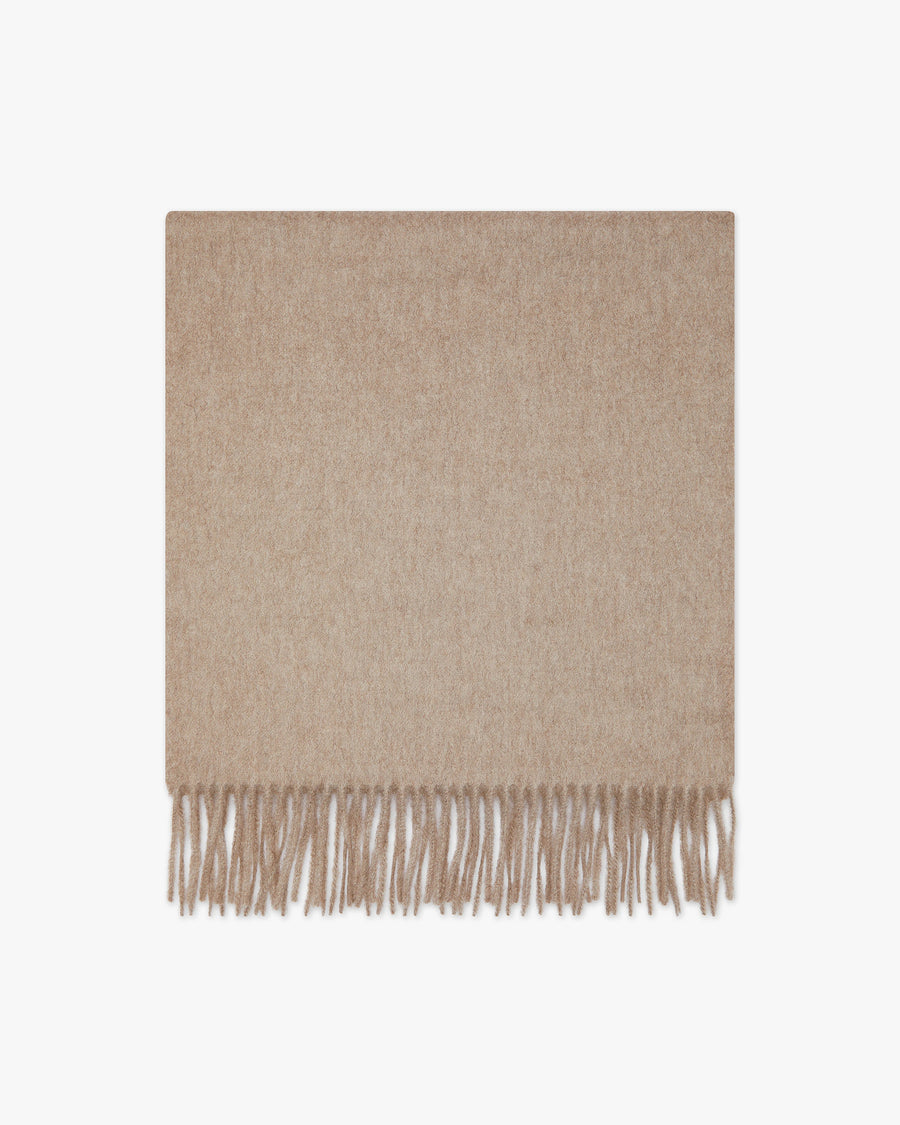 Men's Courmayeur Scarf - Camel Cashmere