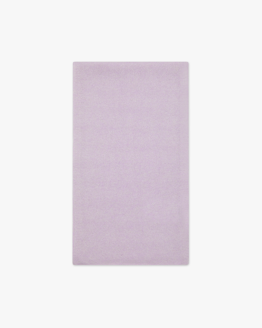 Men's Essential Scarf - Lilac Cashmere