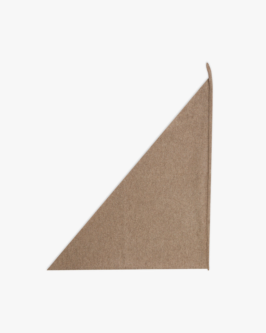Women's Bandana Scarf - Taupe Cashmere
