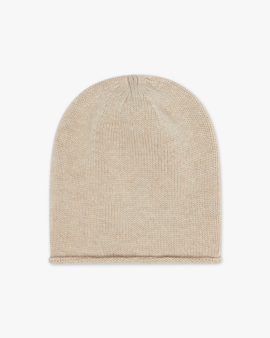Women's San Carlo Beanie - Beige Cashmere