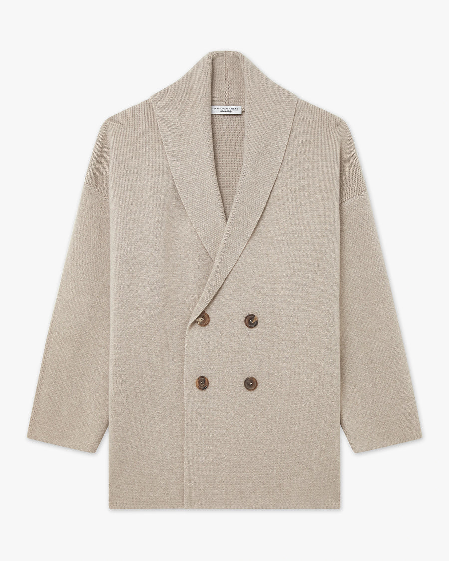 Women's Rialto Coat Cardigan - Beige Cashmere