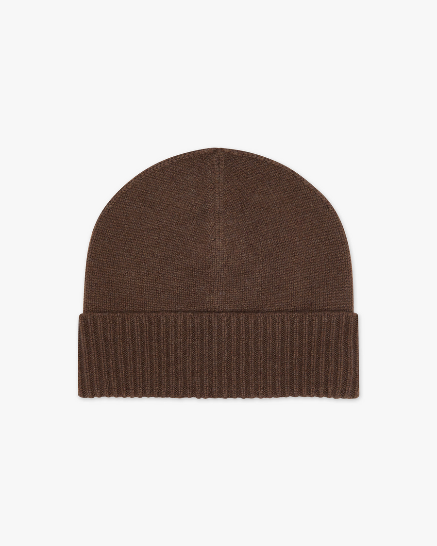 Women's Essential Hat - Brown Cashmere