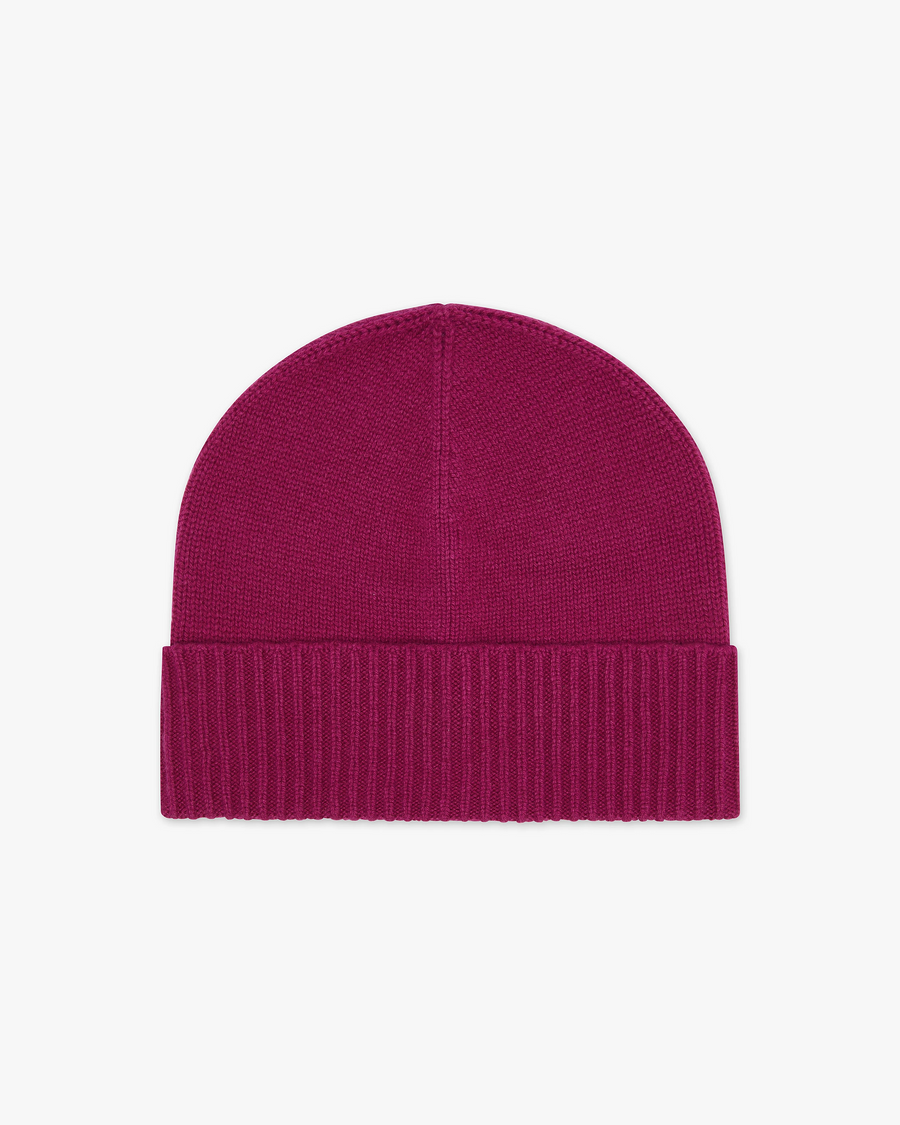 Women's Essential Hat - Magenta Cashmere