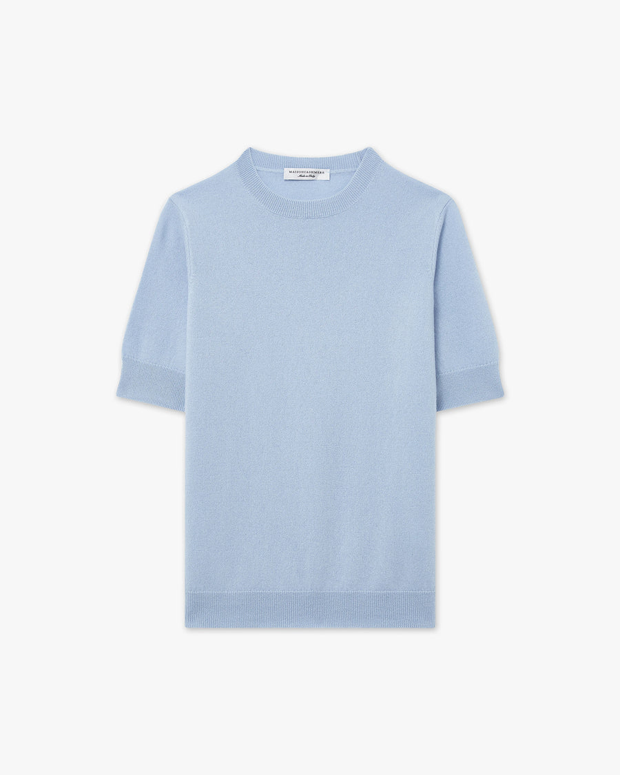 Women's Essential Tee - Light Blue Cashmere