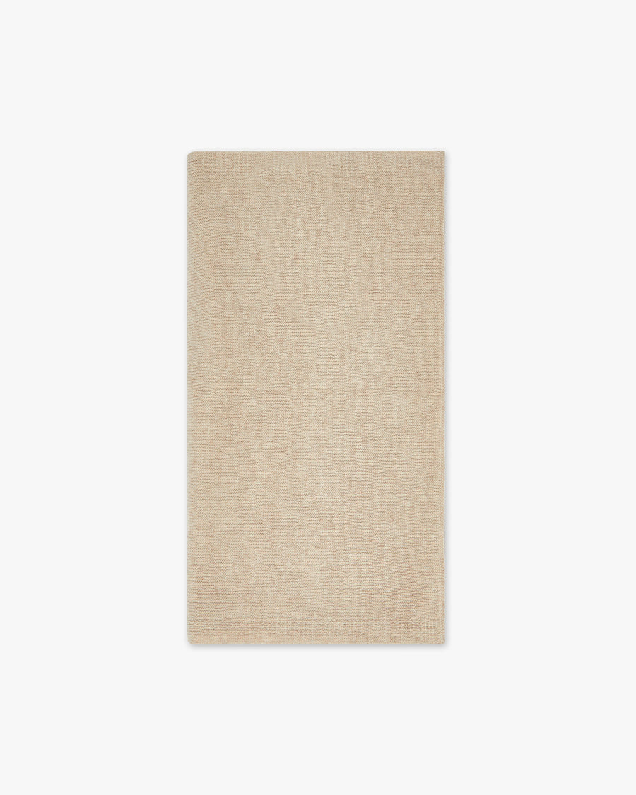 Women's Essential Maxi Scarf - Beige Cashmere