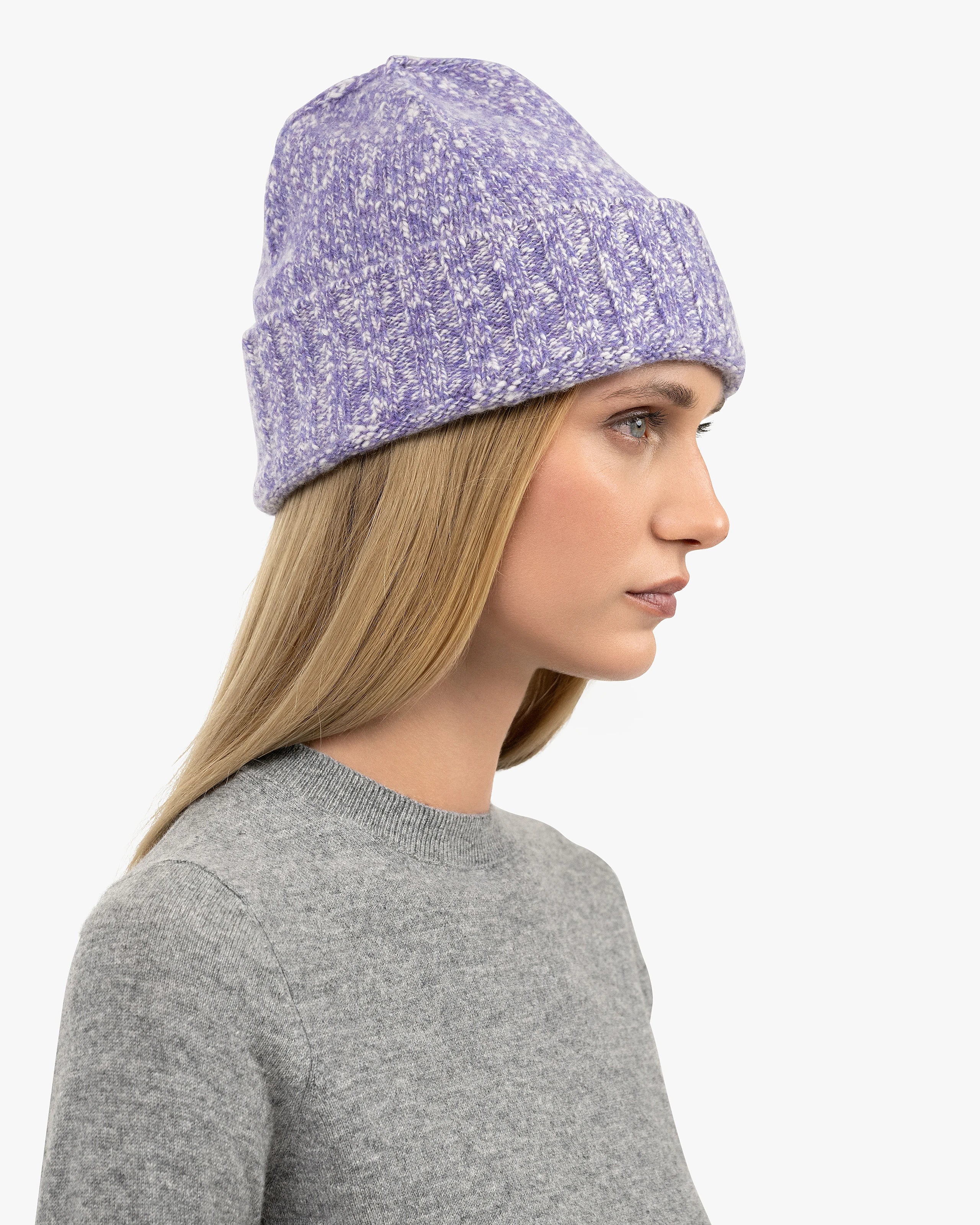 Wool and cashmere Hat