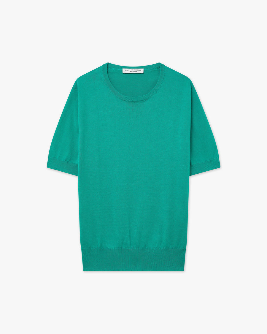 Women's Oasi Tee - Green Cotone