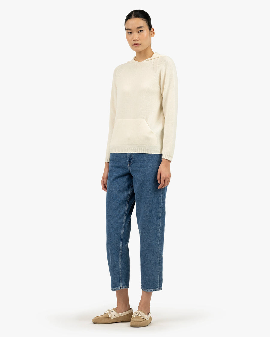 Women's Parksville Hoodie - White Cashmere