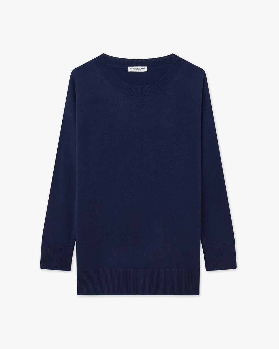 Velia Maxi Sweater - Blue Cashmere
