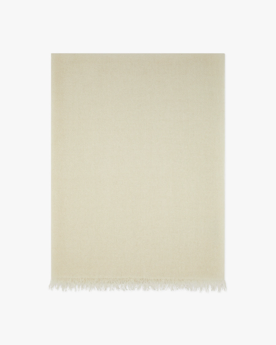 Bolgheri Wrap - White Cashmere