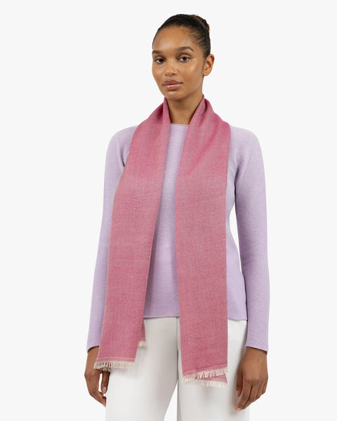Positano Wrap - Fuchsia Cashmere / Seta