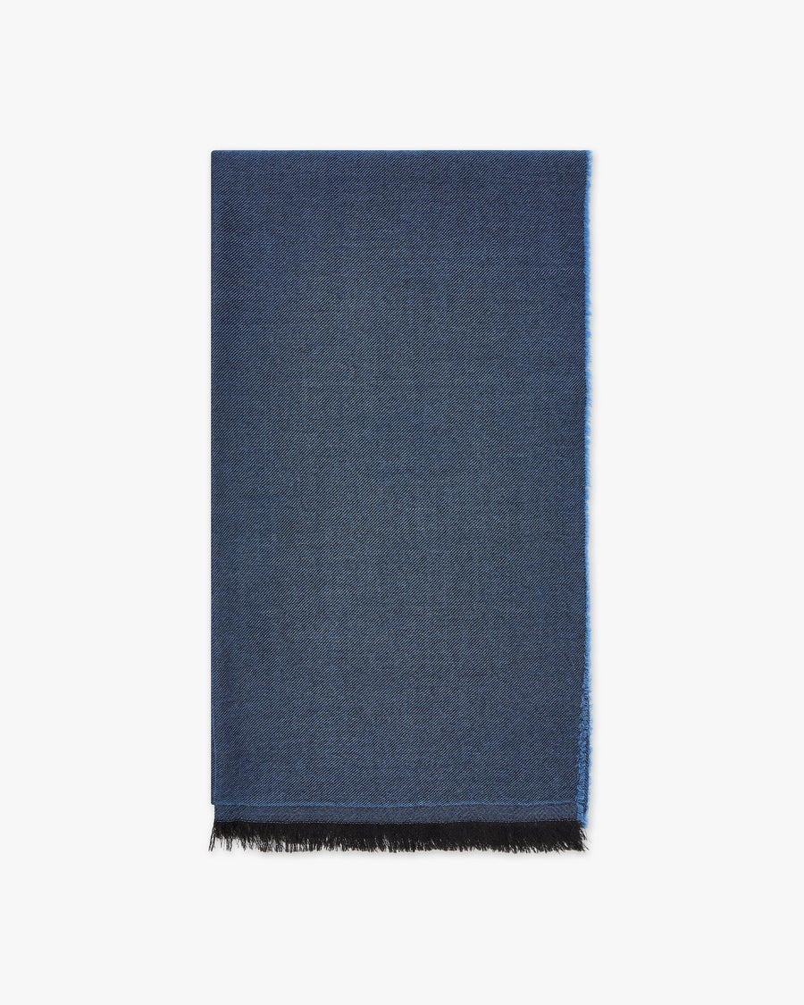 Positano Wrap - Blue Cashmere / Seta