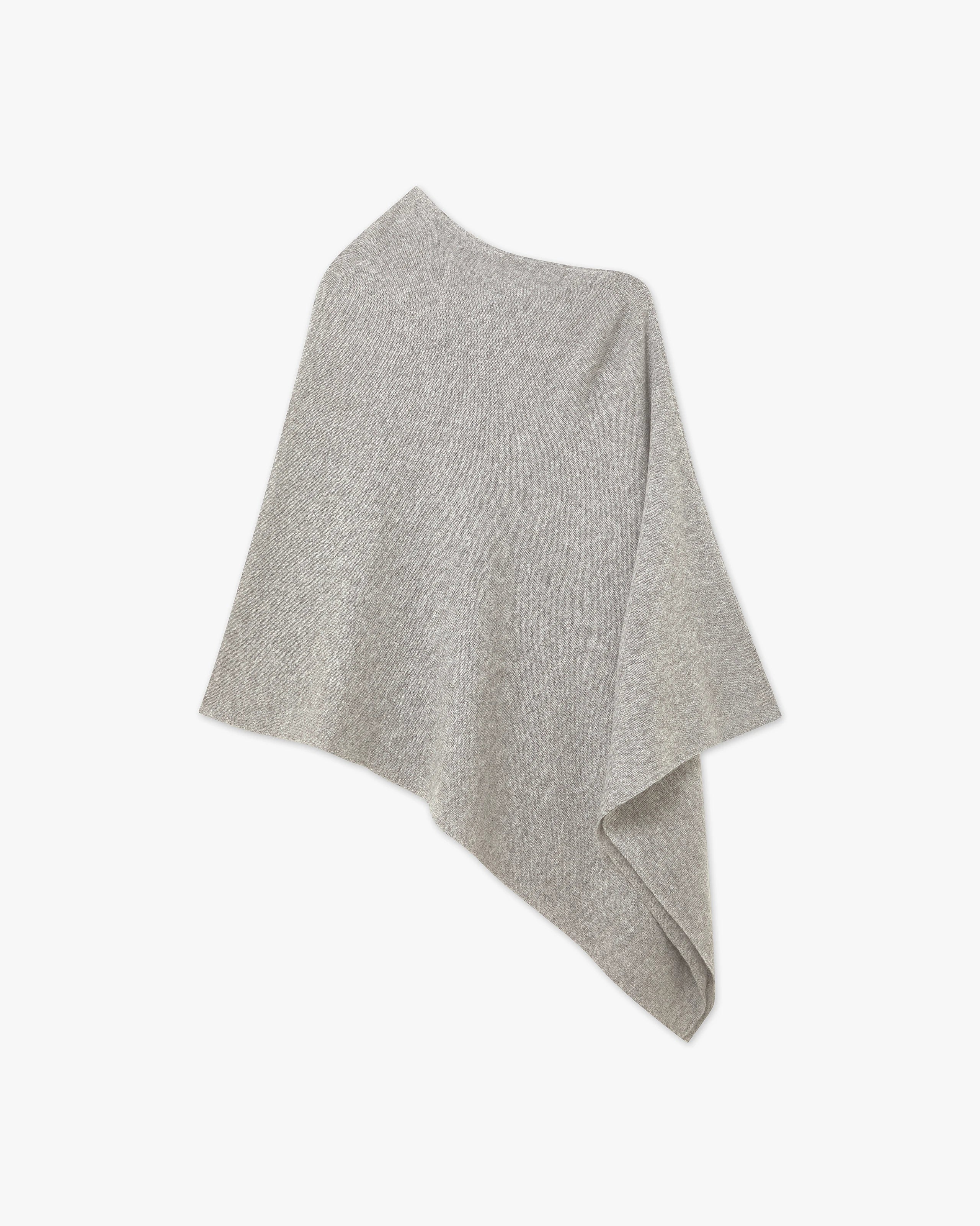 Essential Poncho - Light Grey - Archive