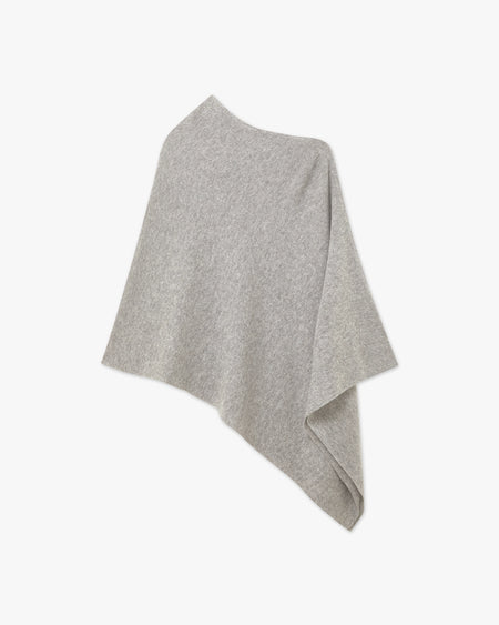 Essential Poncho - Light Grey - Archive