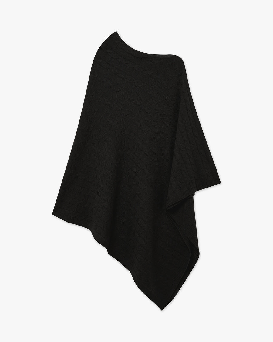 Poncho Trecce Essential - Nero - Archivio