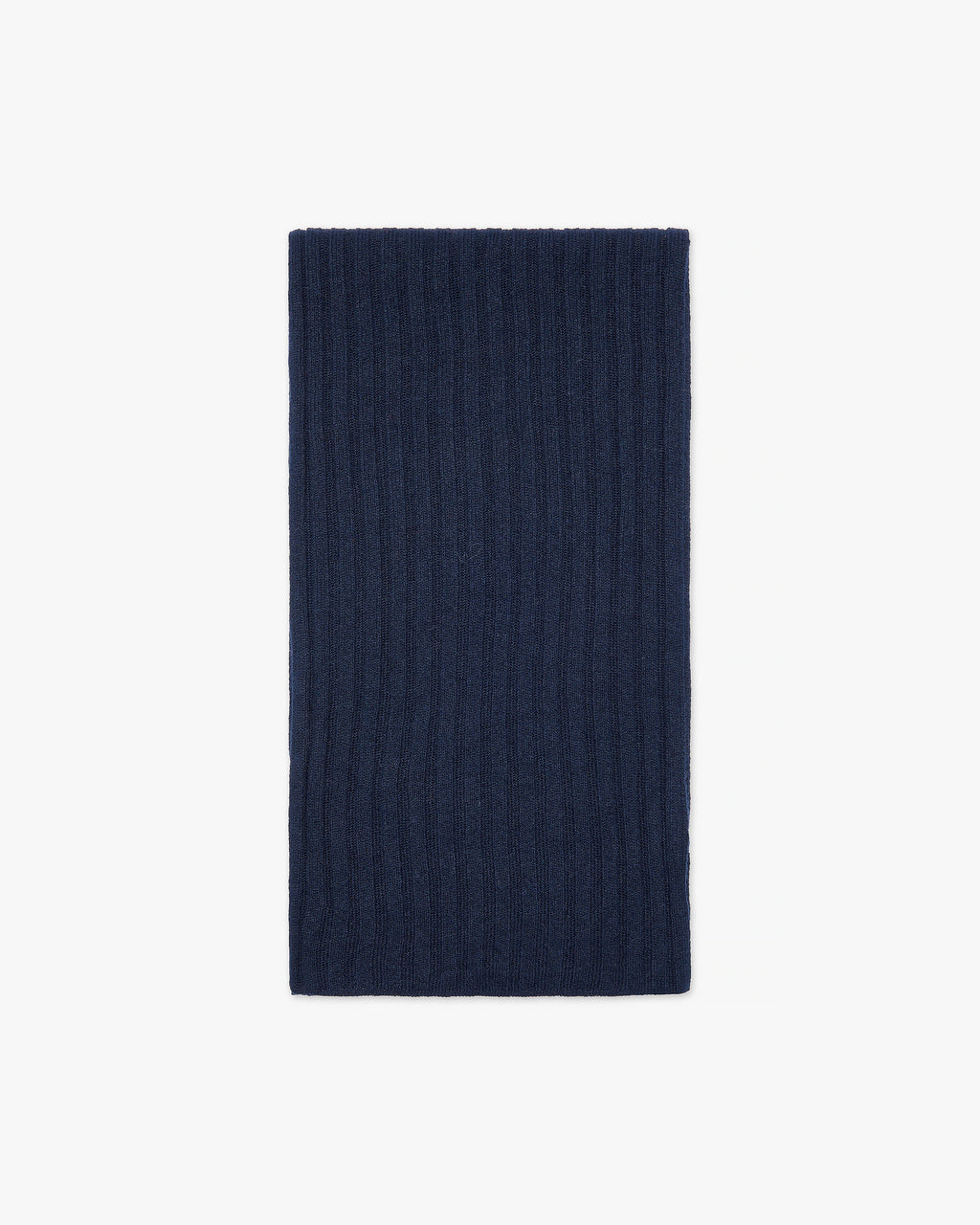 Damen Gerippter Schal - Blau - Archiv