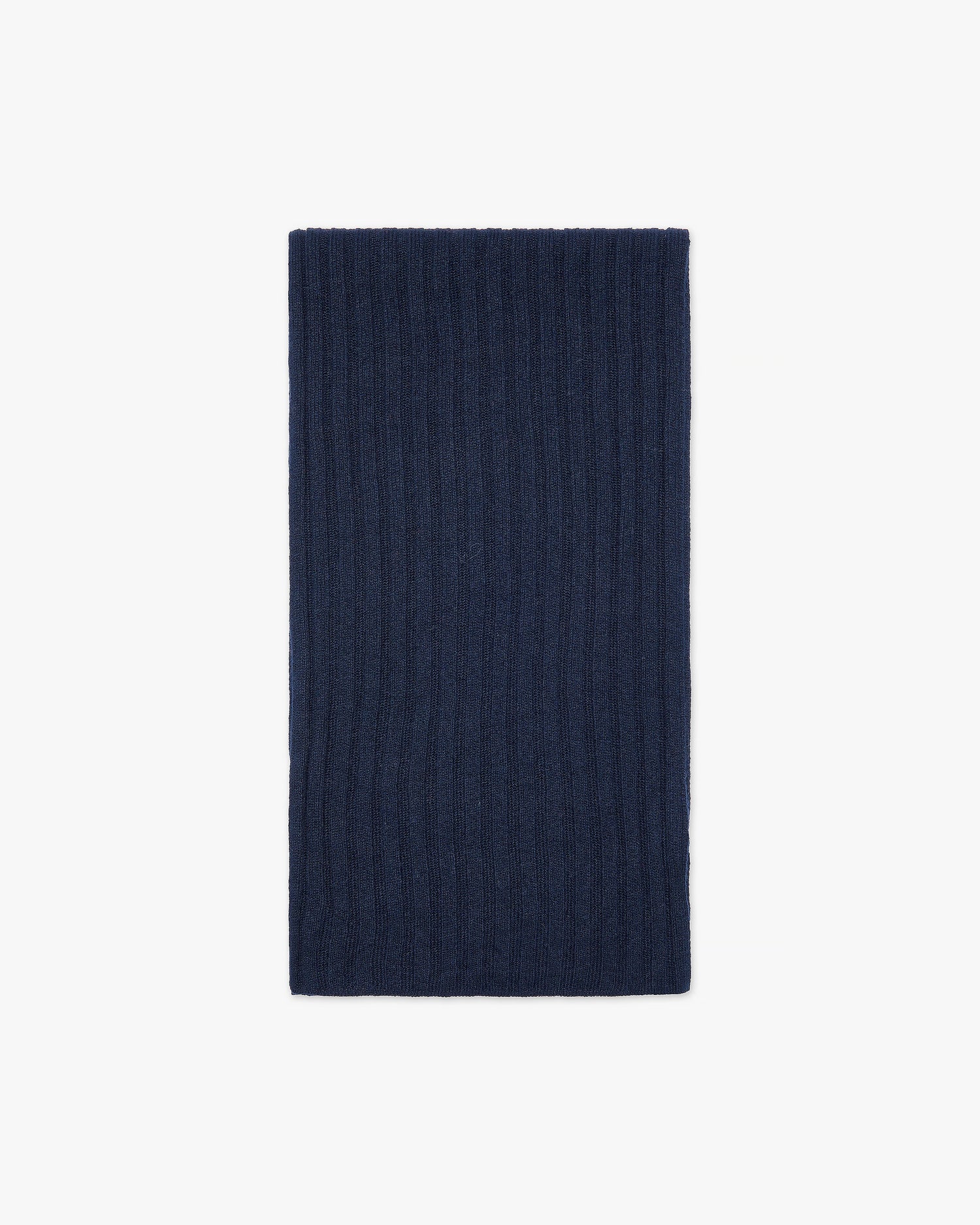 Women's Ribbed Scarf - Blue - Archive