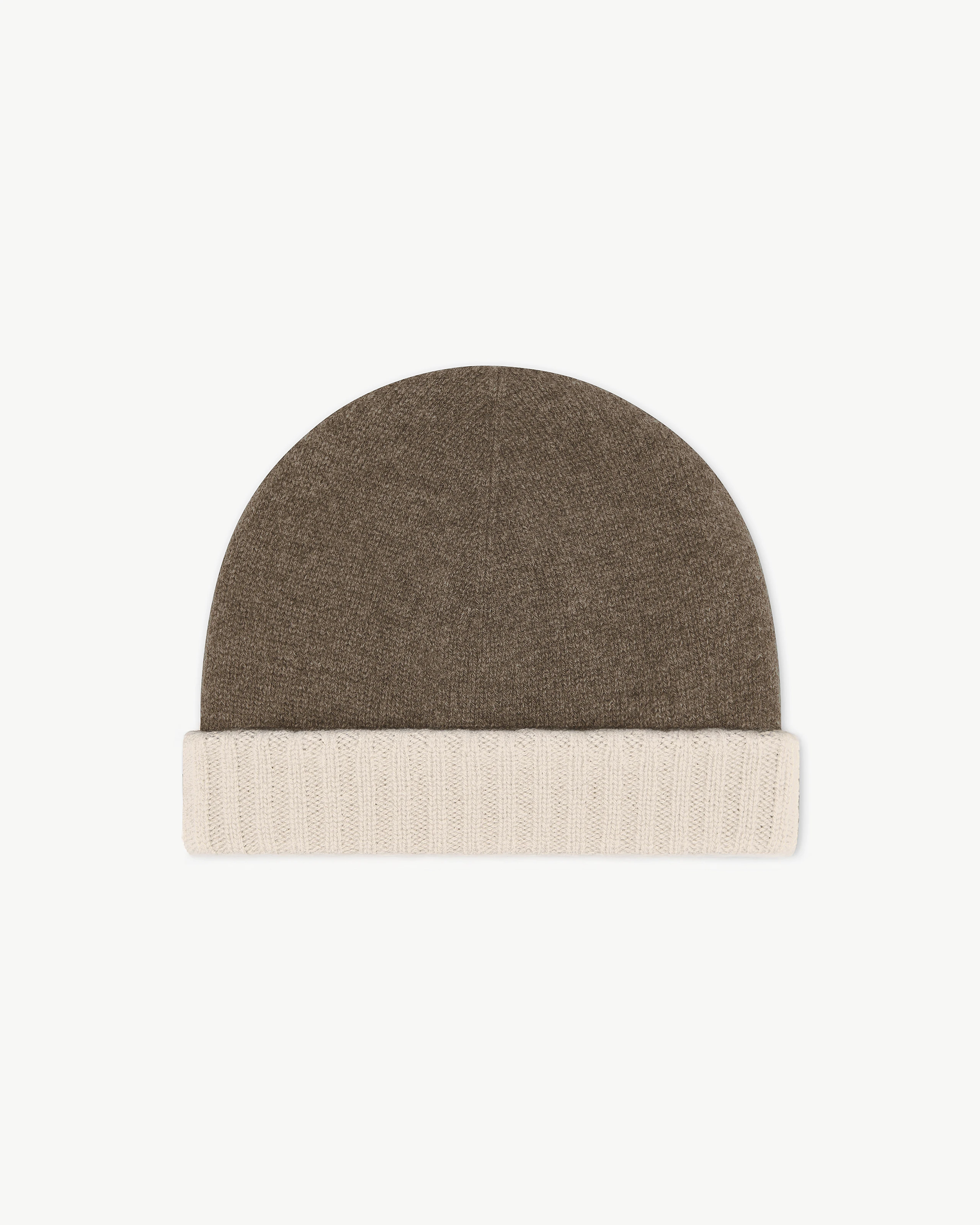Cappello Cuffia Two-Tone - Marrone - Archivio