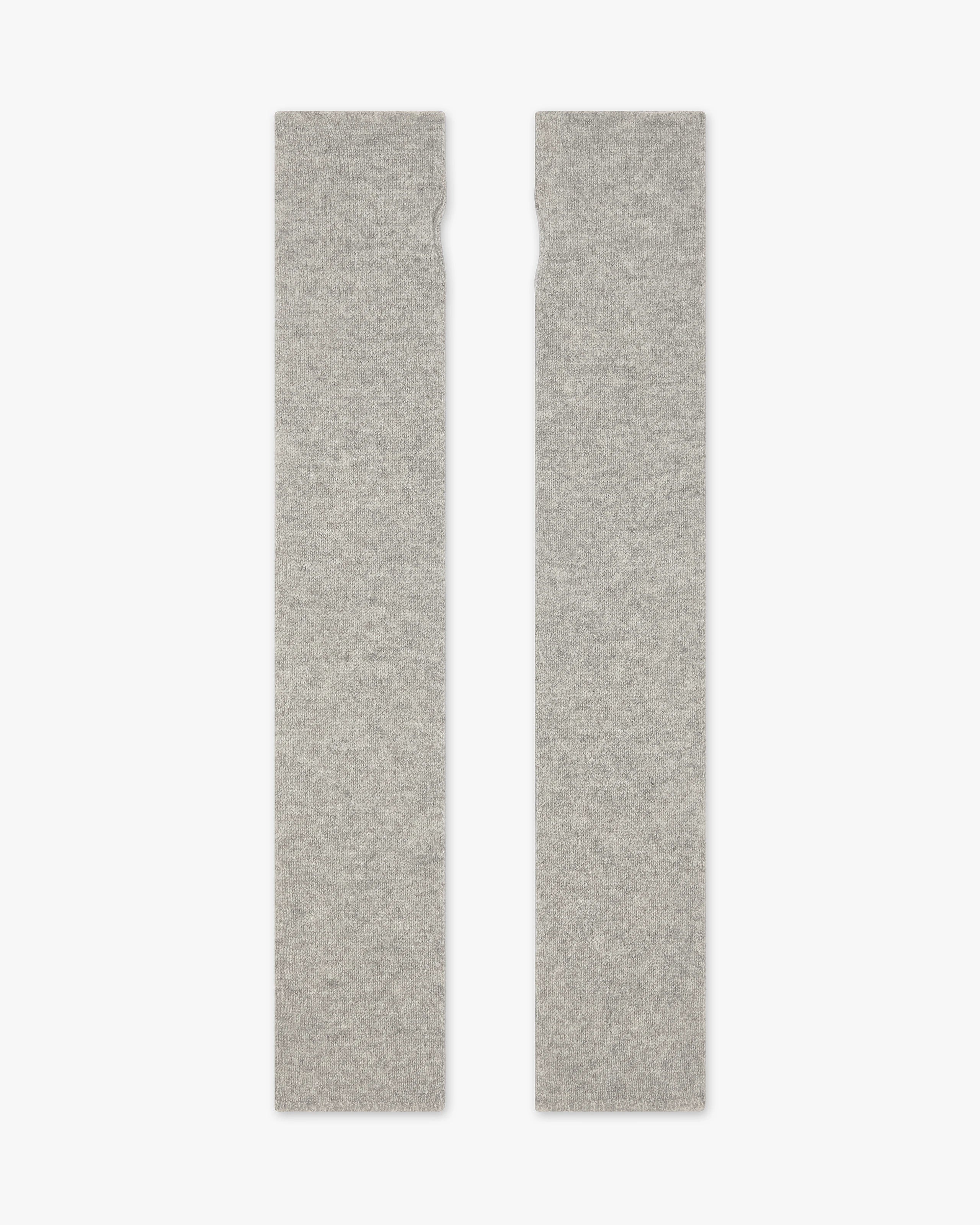 Fingerless Gloves - Light Grey - Archive