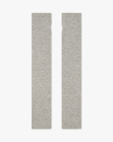 Fingerless Gloves - Light Grey - Archive