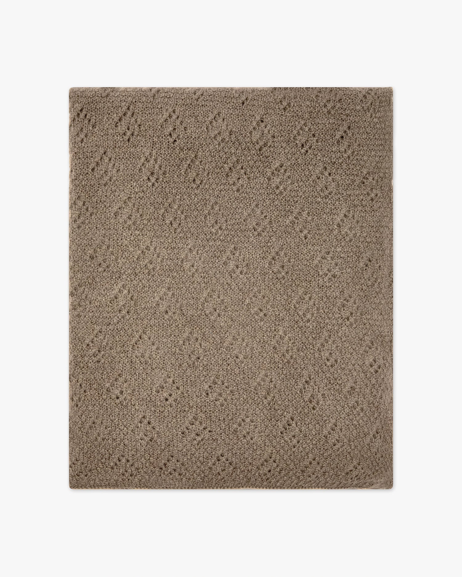 Maxi Sciarpa Pointelle - Tortora - Archivio