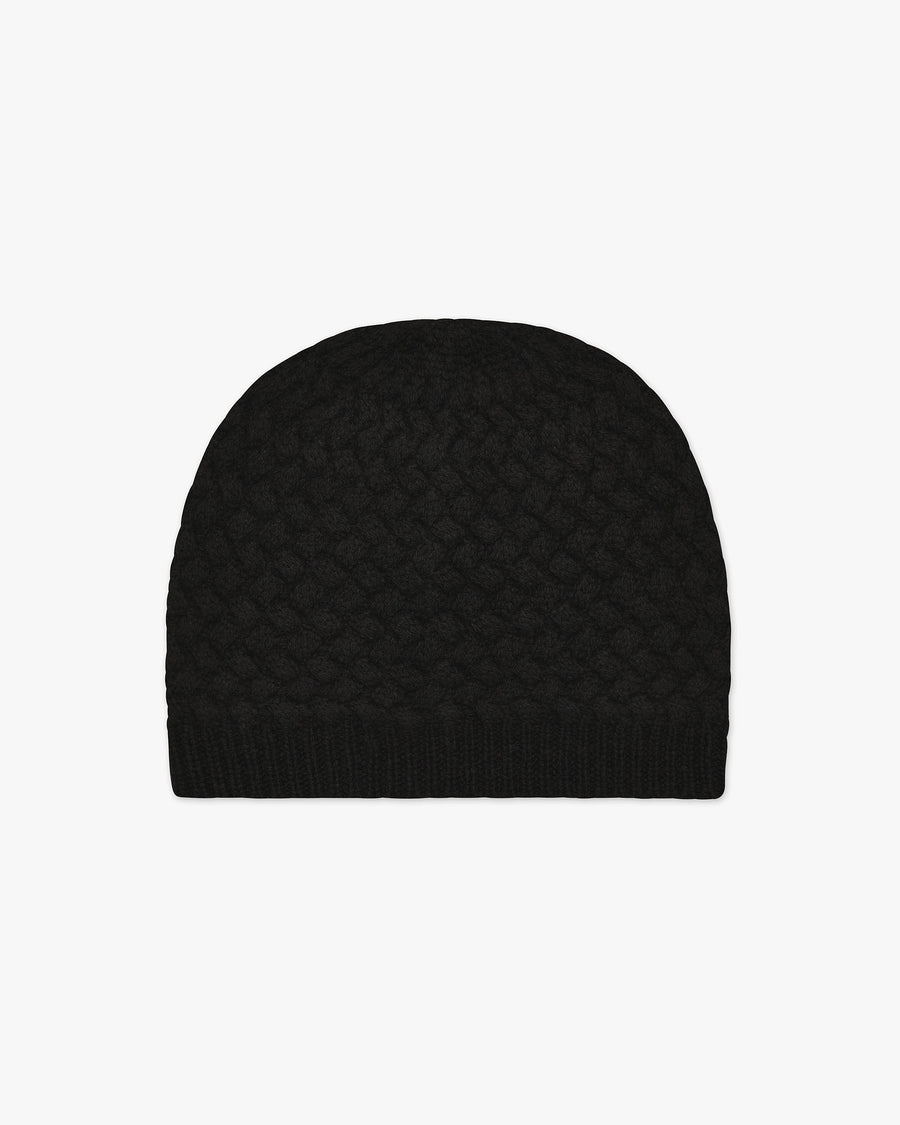 Cappello Cuffia Intreccio - Nero - Archivio