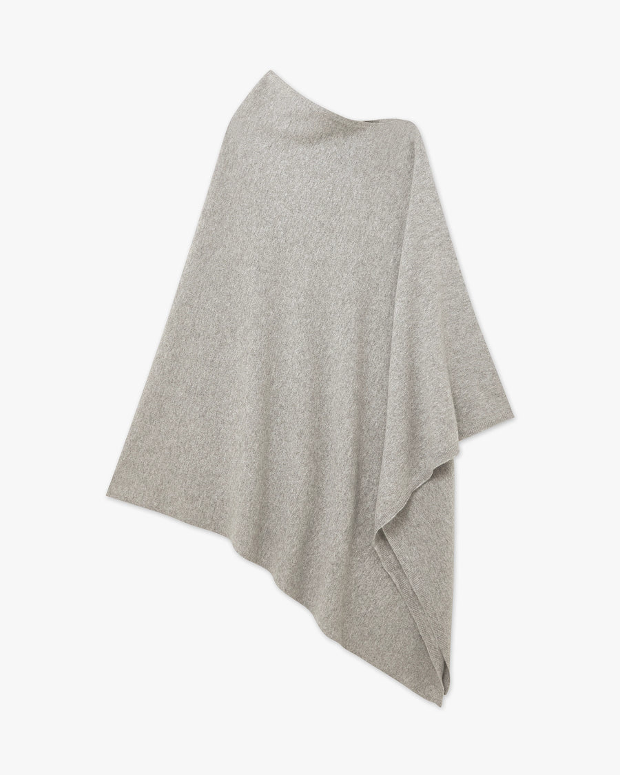 Poncho Lungo Mayfair - Grigio Chiaro - Archivio