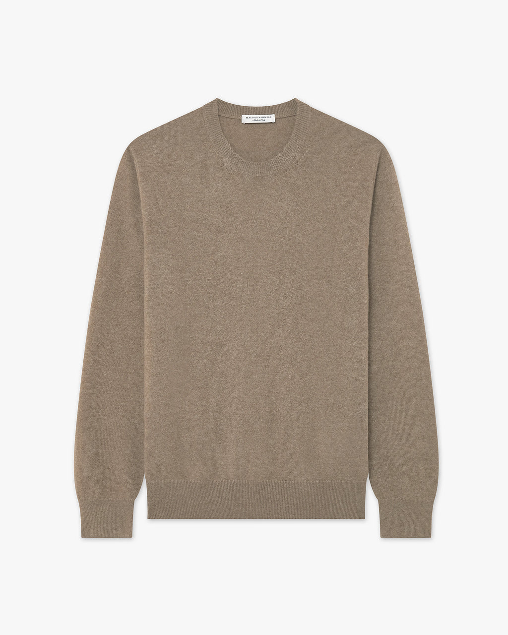Pull Col Rond Classic Homme - Taupe - Archive