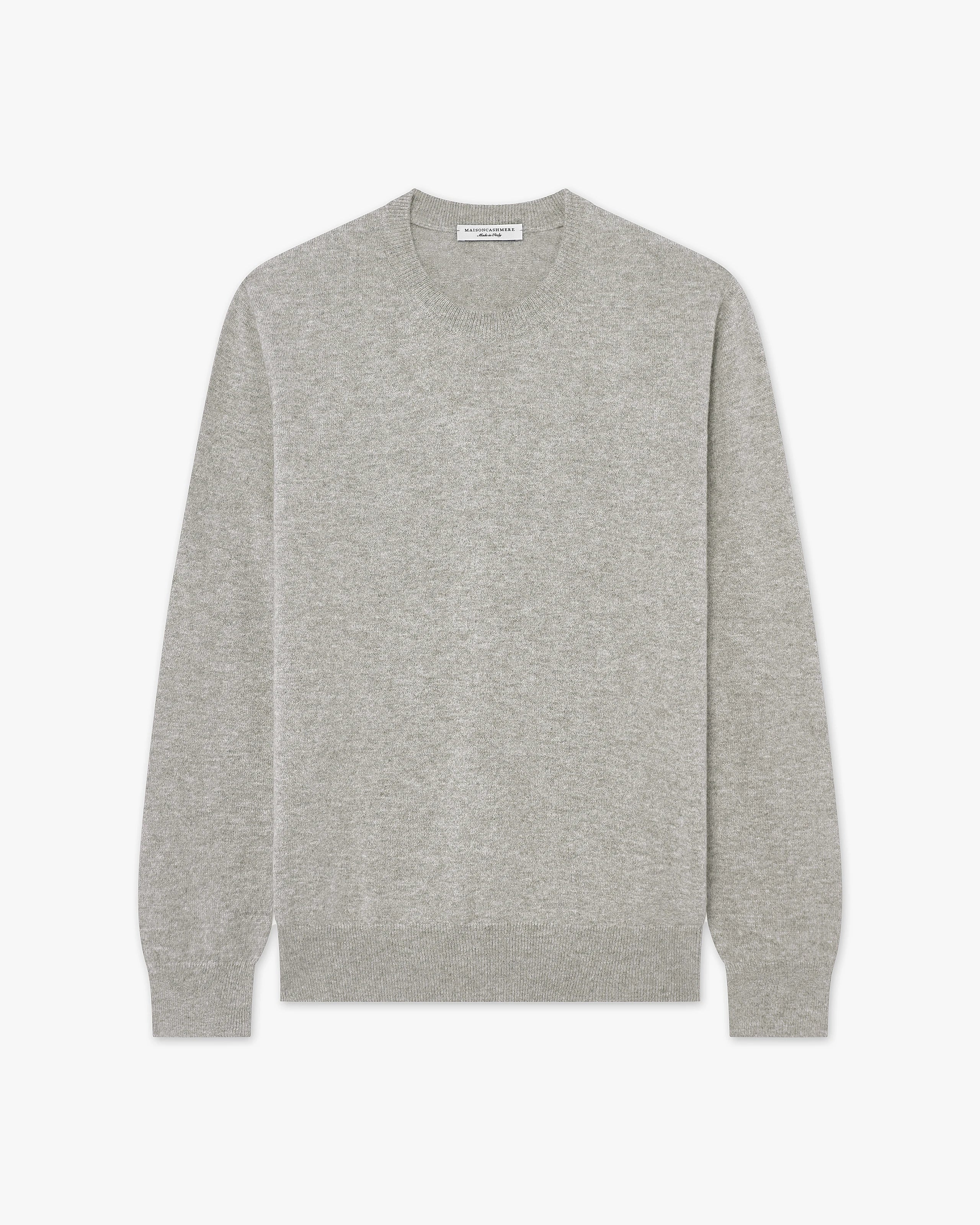 Maglia Girocollo Classic Uomo - Grigio Chiaro - Archivio