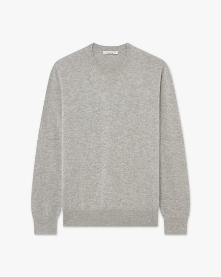 Maglia Girocollo Classic Uomo - Grigio Chiaro - Archivio