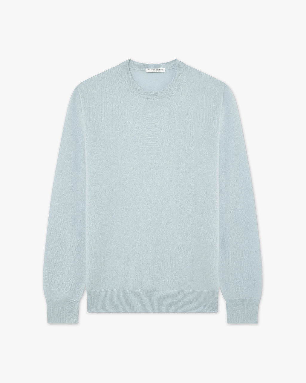 Men's Classic Crew Neck Sweater - Blue - Archive