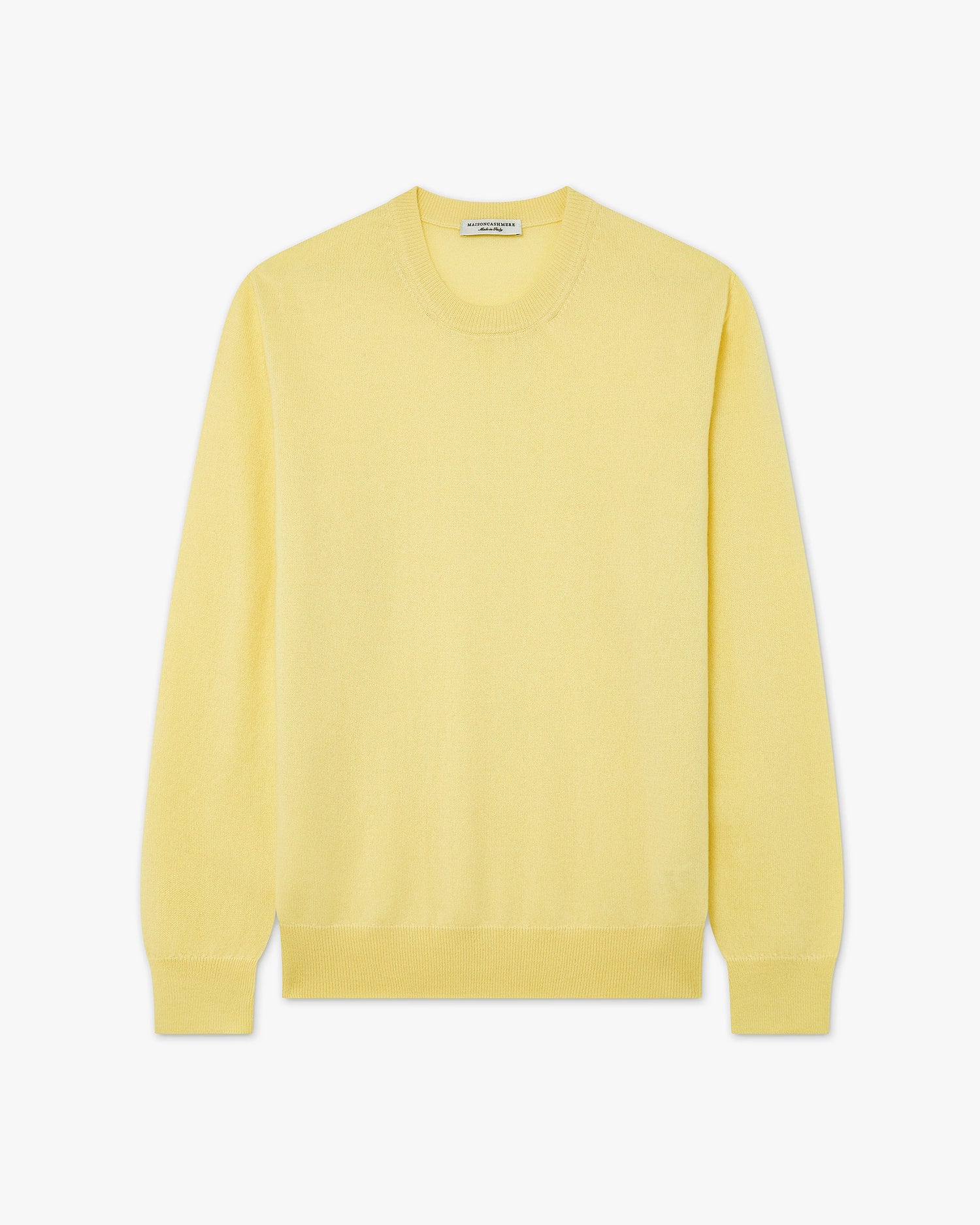 Maglia Girocollo Classic Uomo - Giallo - Archivio