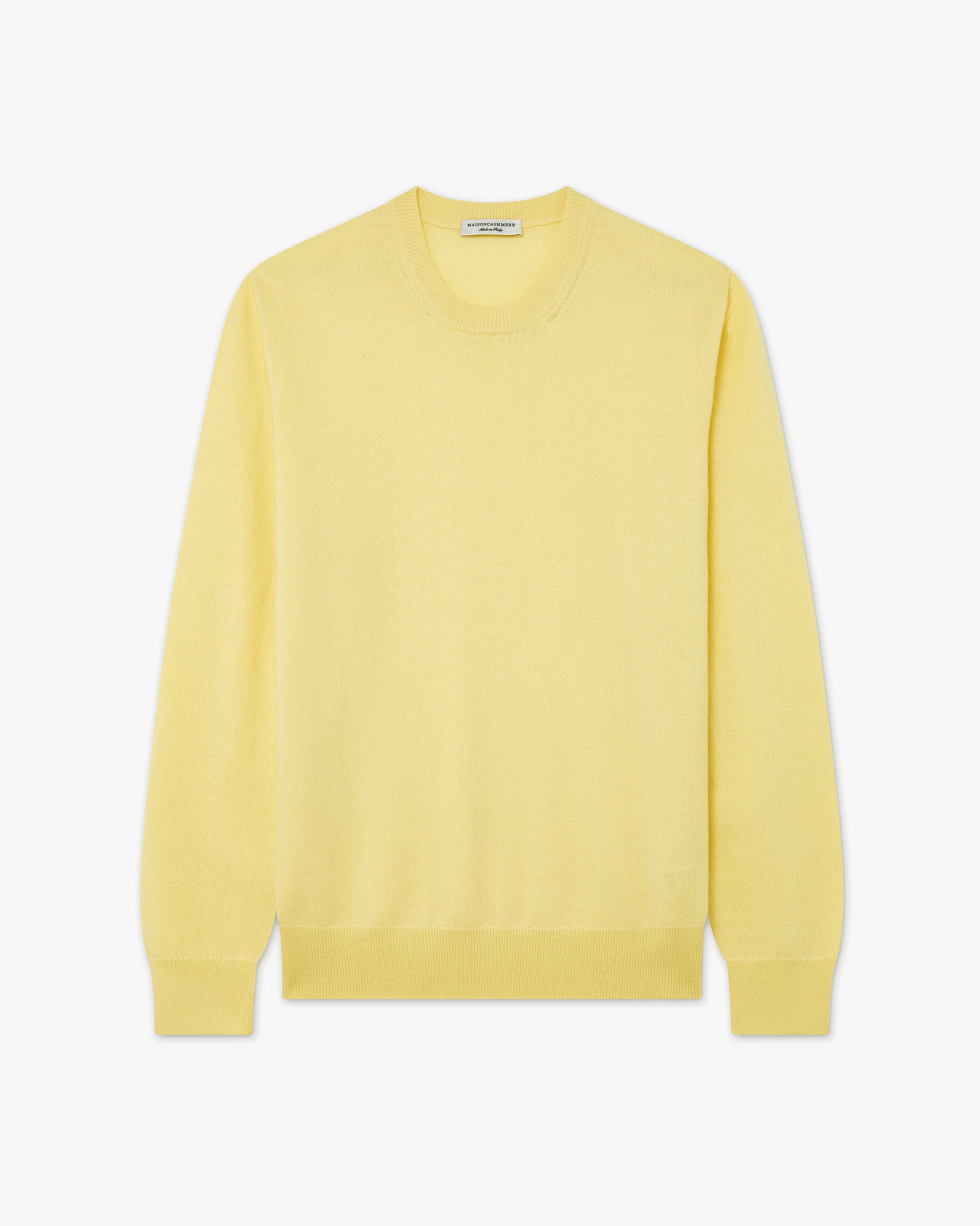 Maglia Girocollo Classic Uomo - Giallo - Archivio