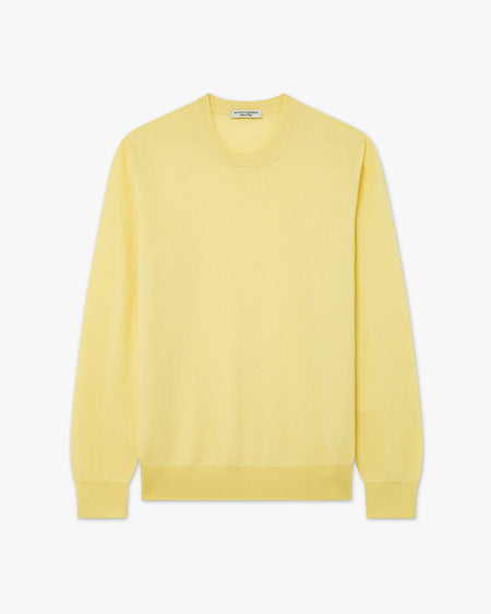 Maglia Girocollo Classic Uomo - Giallo - Archivio