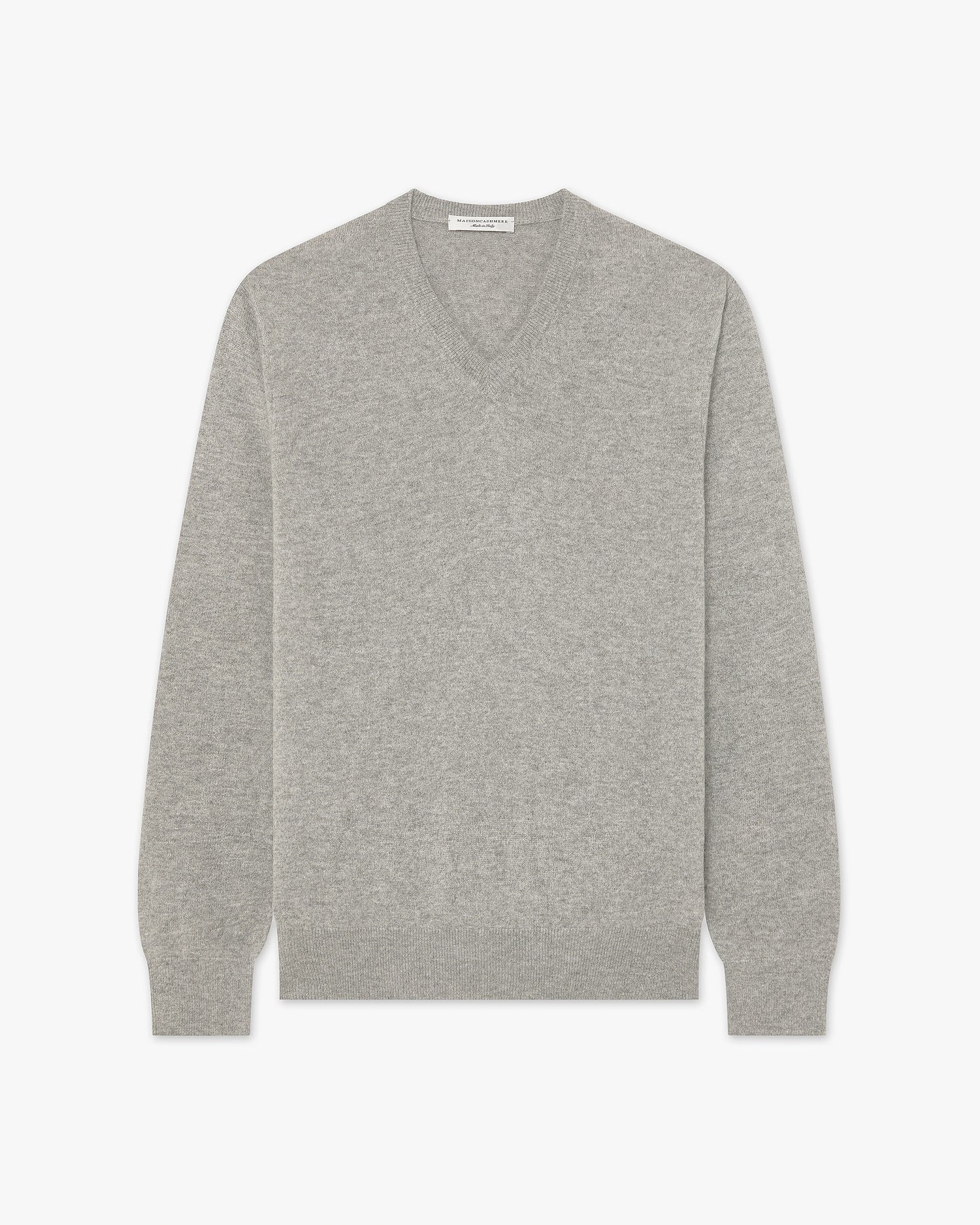 Maglia Scollo V Classic Uomo - Grigio Chiaro - Archivio