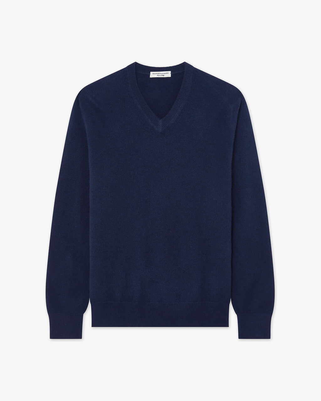 Classic V-Ausschnittpullover Herren - Blau - Archiv