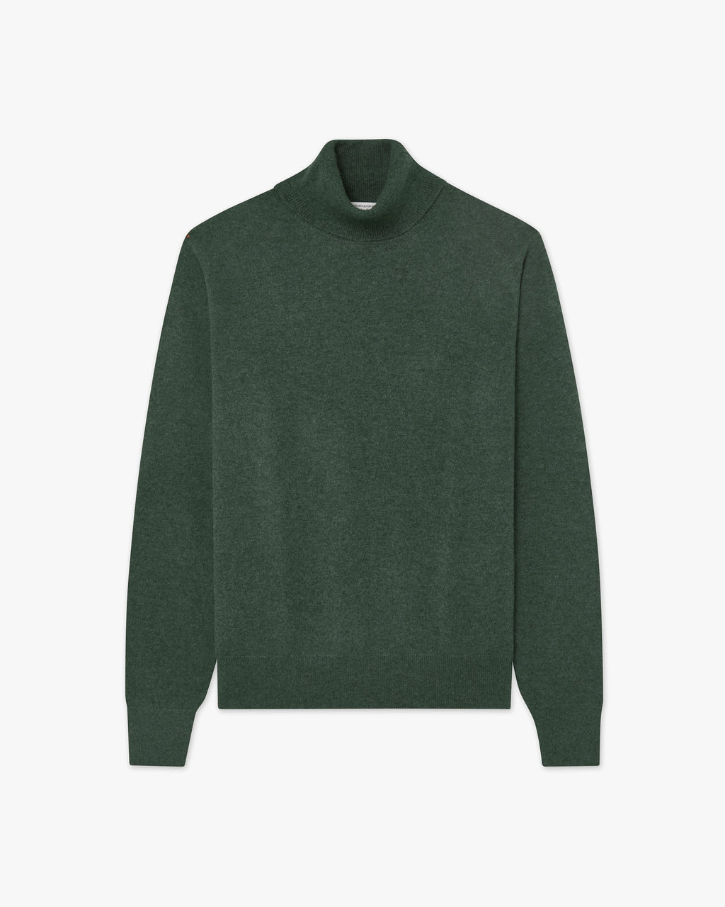 Pull Col Roulé Classic Homme- Vert Mousse - Archive
