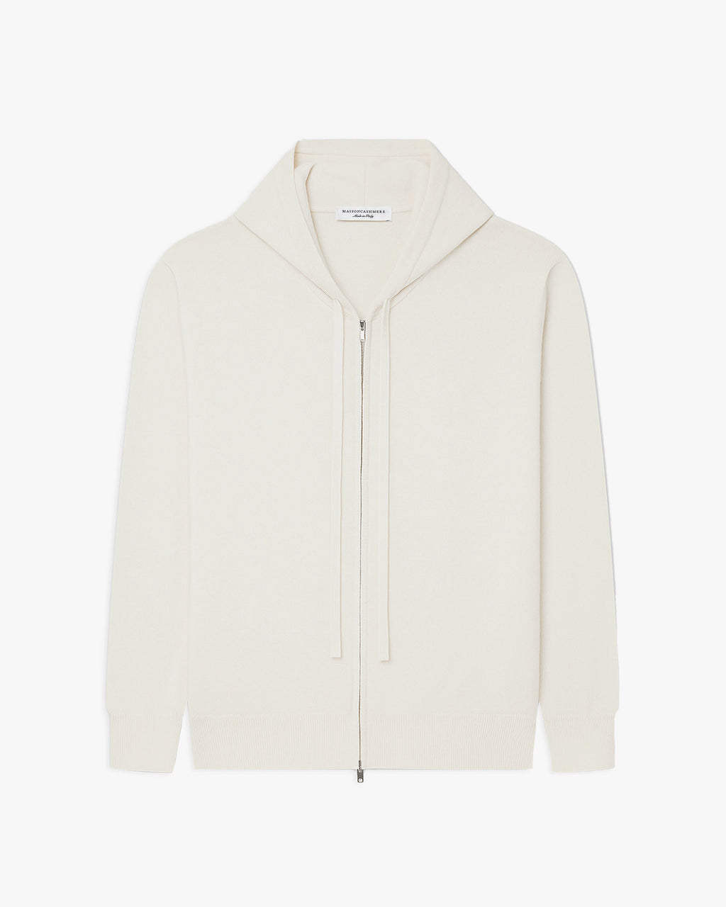 Felpa Cappuccio Zip Gramercy Uomo - Panna - Archivio