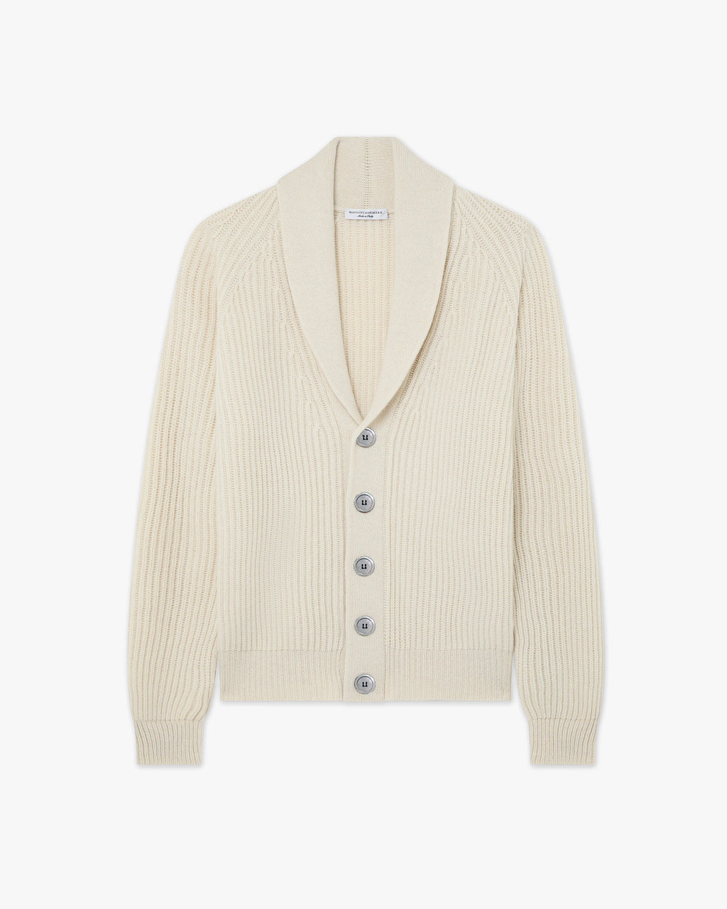 Men's Gleneagles Cardigan - White - Archive