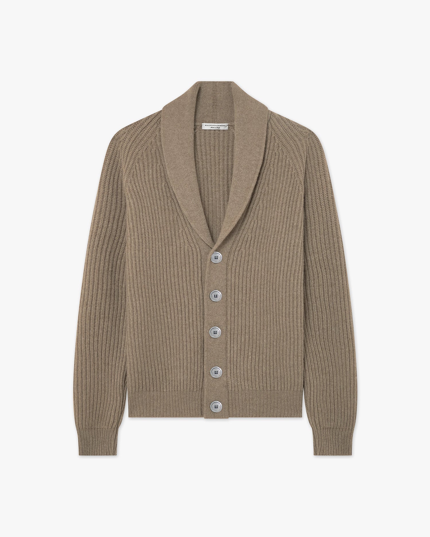 Cardigan Gleneagles Uomo - Tortora - Archivio