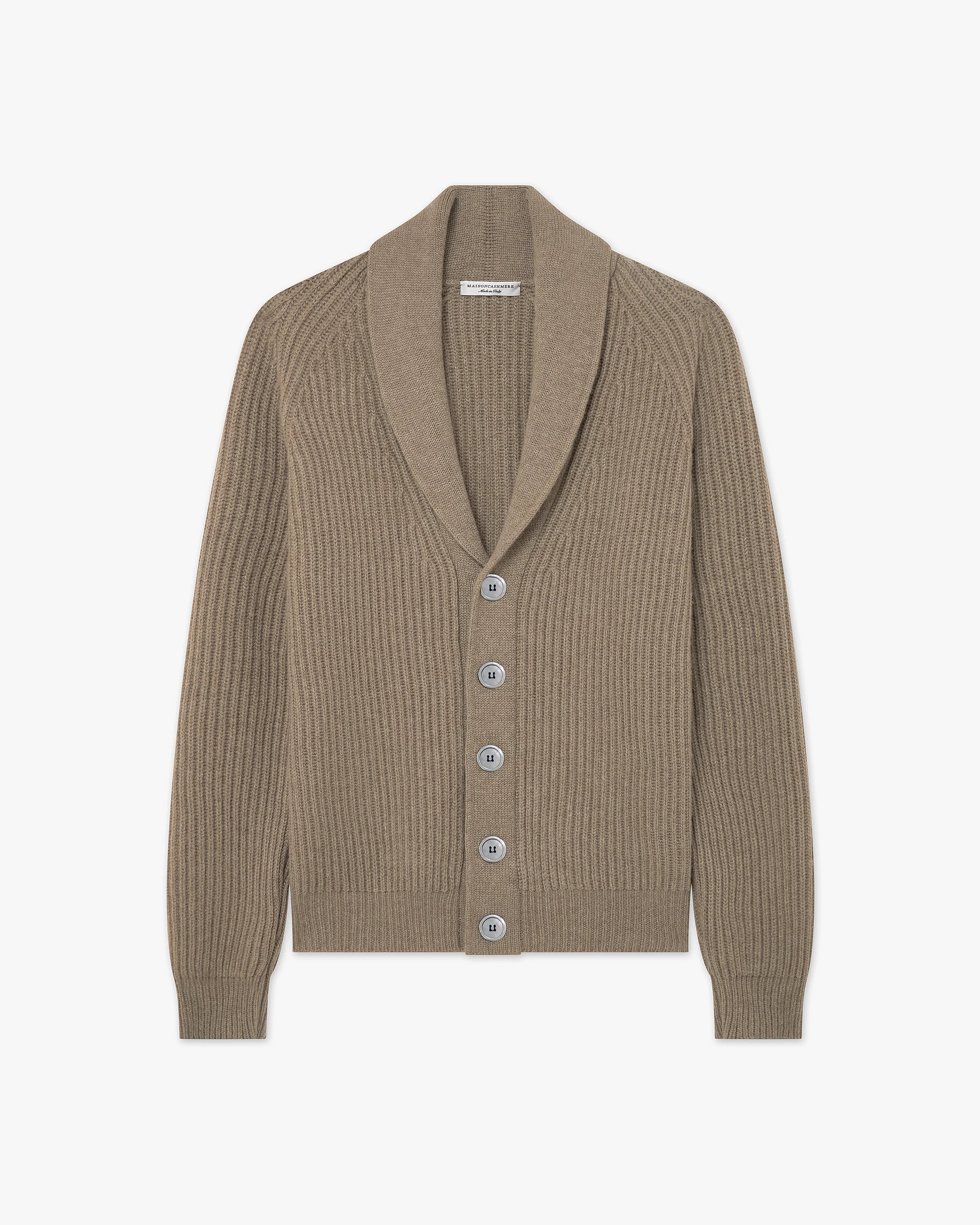 Cardigan Gleneagles Uomo - Tortora - Archivio