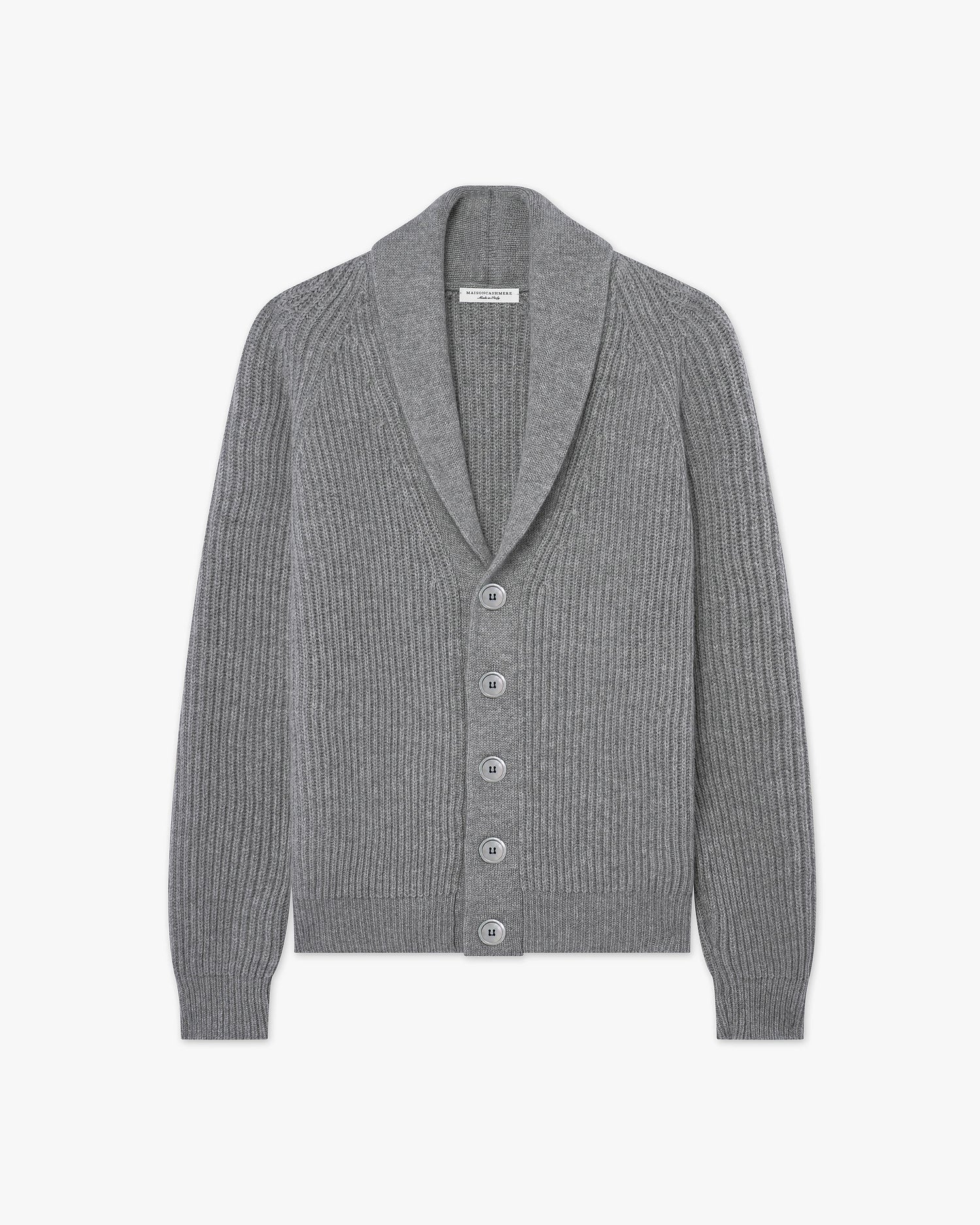 Cardigan Gleneagles Uomo - Grigio Medio - Archivio