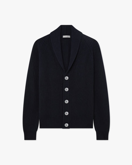 Cardigan Gleneagles Uomo - Blu Scuro - Archivio